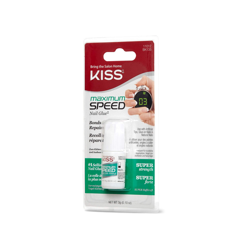 Kiss adhesivo para uñas, aplicador preciso para fijación limpia