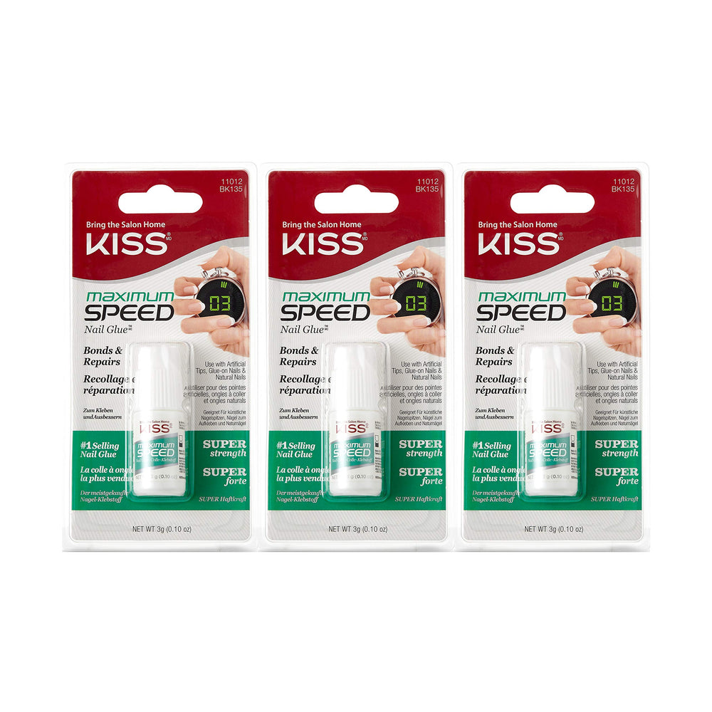 Kiss adhesivo para uñas, botella para fijación rápida