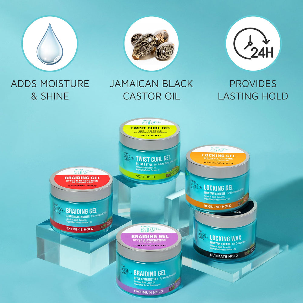 KISS COLORS & CARE Aceite de oliva nutritivo para suavidad.