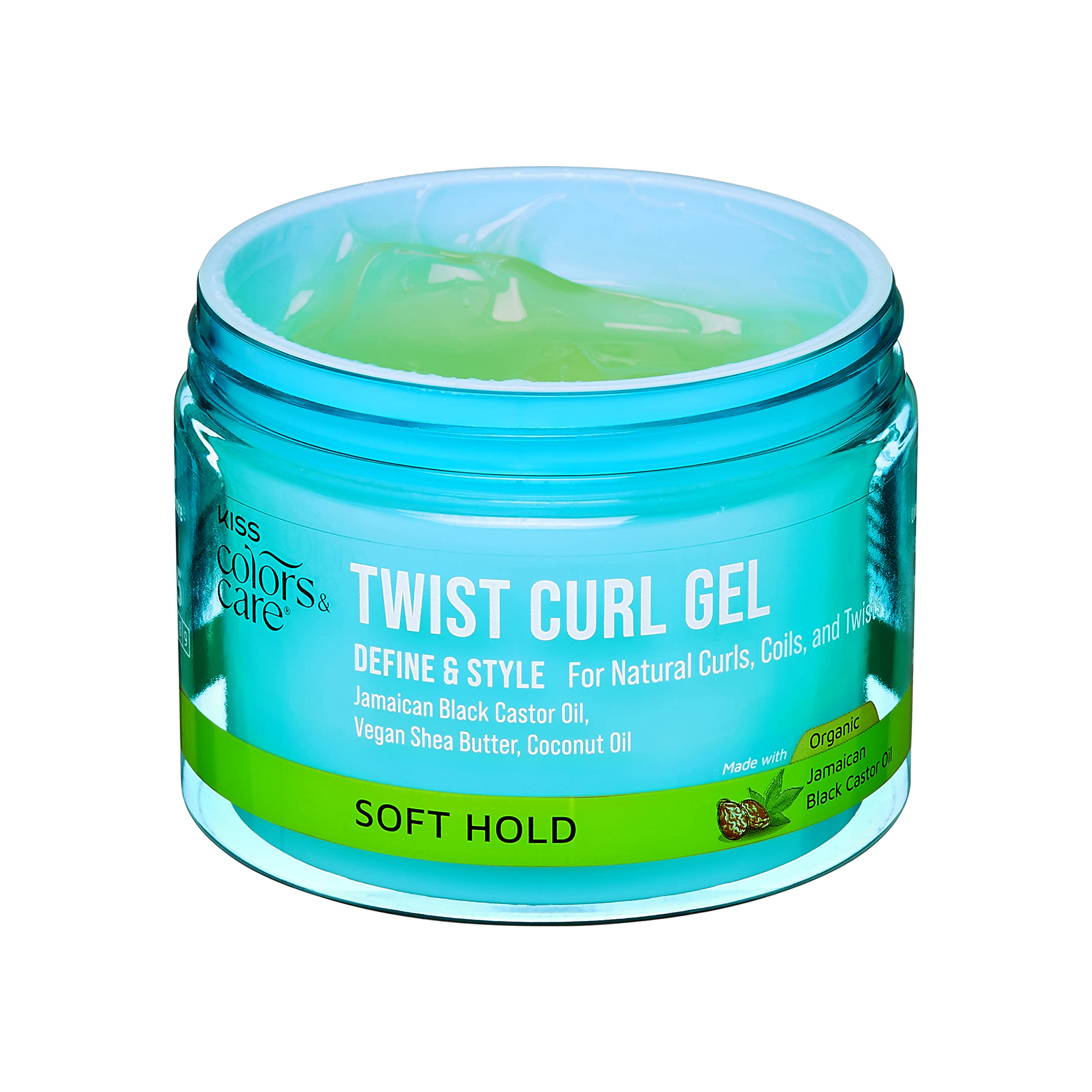 KISS COLORS & CARE Brillo natural y rizos definidos sin frizz.