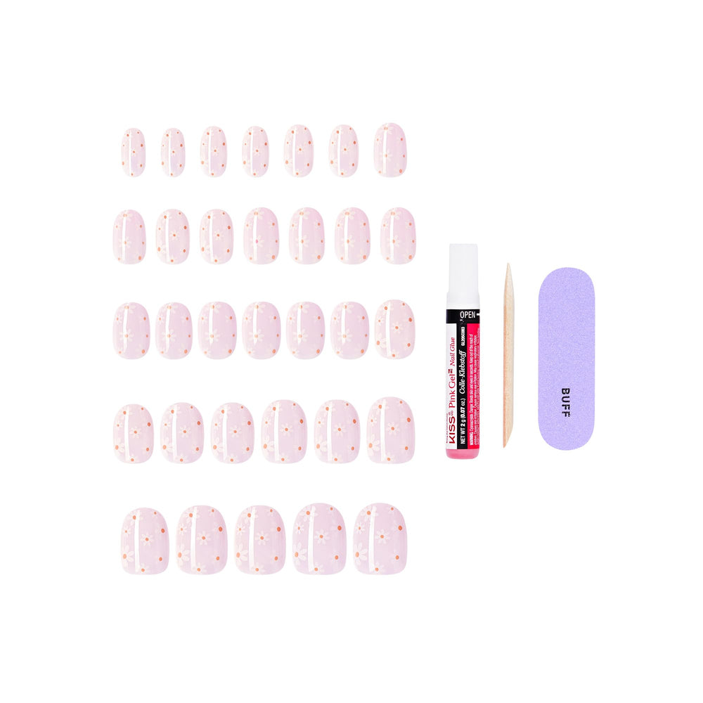 KISS CORE kit de 32 uñas, listo para combinar estilos