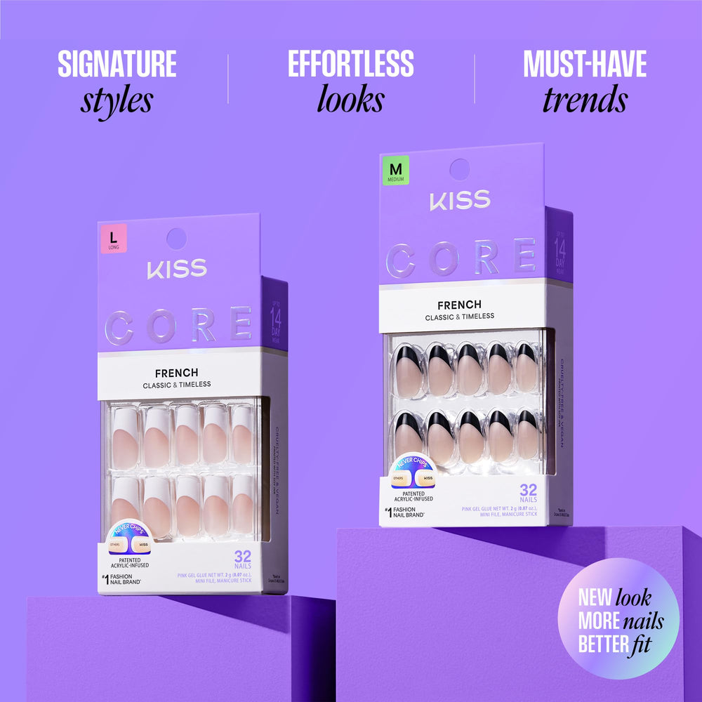 KISS CORE: lima mini para dar forma a uñas postizas