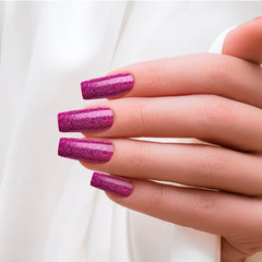 Pegamento gel rosa KISS de 2 ml para fijación duradera de uñas