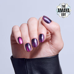 KISS GLAM acabado iridiscente para estilo multicolor resistente