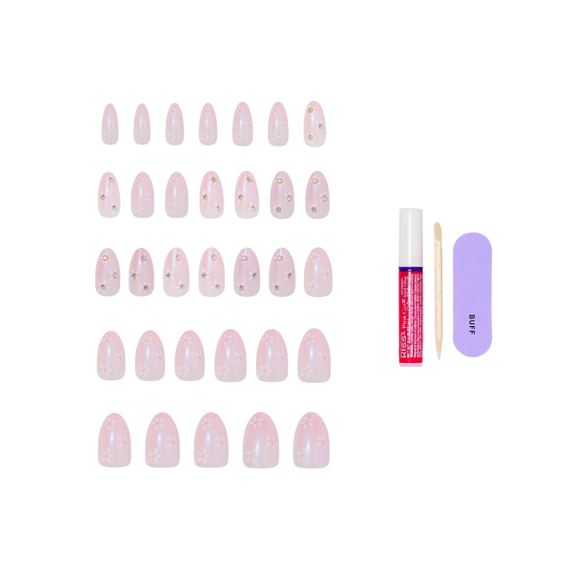 KISS GLAM varias tallas para ajuste natural sin esfuerzo.