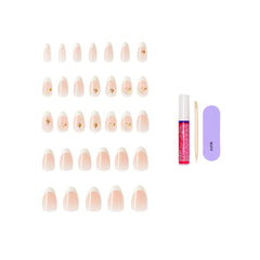 KISS GLAM Zephyr: palillo de manicura incluido para una aplicación precisa.