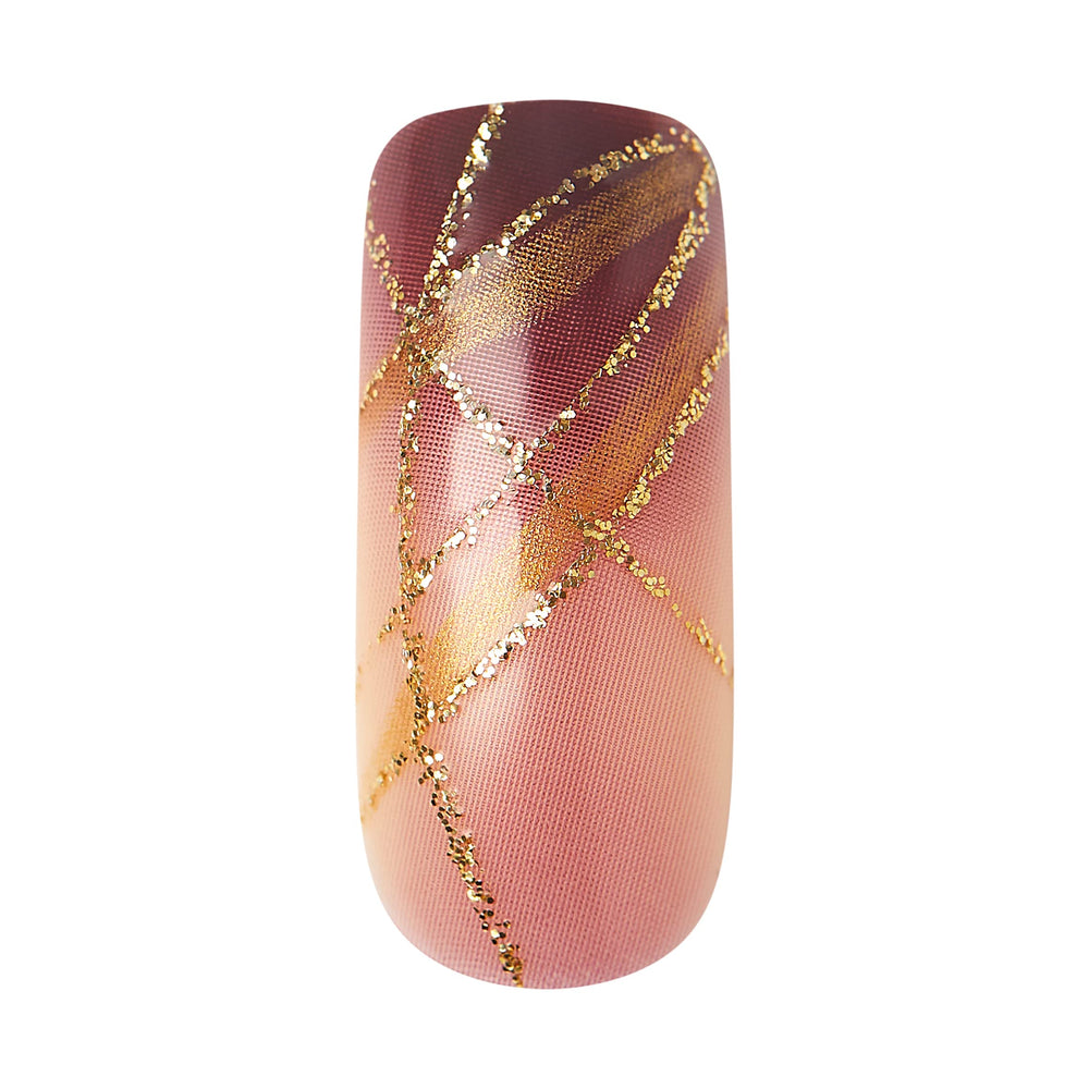 KISS Goldfinger aplicador de manicura incluido, ayuda a colocar uñas con precisión