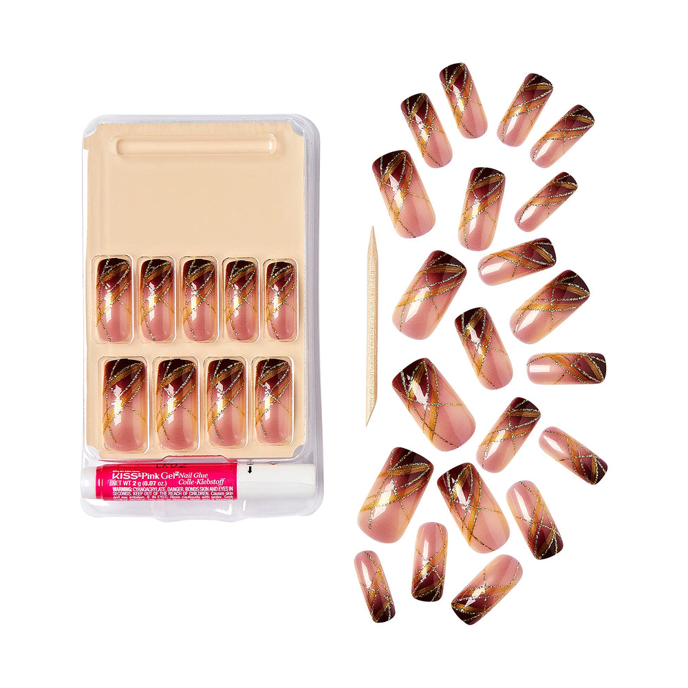 KISS Goldfinger pegamento gel 2 mL, fijación rápida y limpia