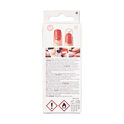 KISS imPRESS PureFit ofrece ajuste cómodo y natural en las uñas.