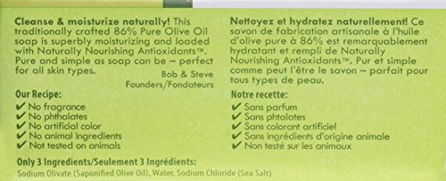 Kiss My Face Bar Soap uso diario para piel sensible o normal.