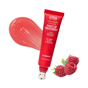 KISS NEW YORK Peptide Lip Treatment empaque frontal, ideal para uso diario