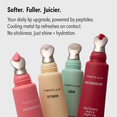 KISS NEW YORK Peptide Lip Treatment ofrece textura suave y acabado brillante.