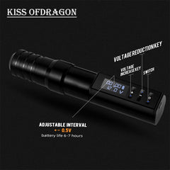 Agujas de cartucho Kiss of Dragon, compatibilidad amplia y cambios fáciles.