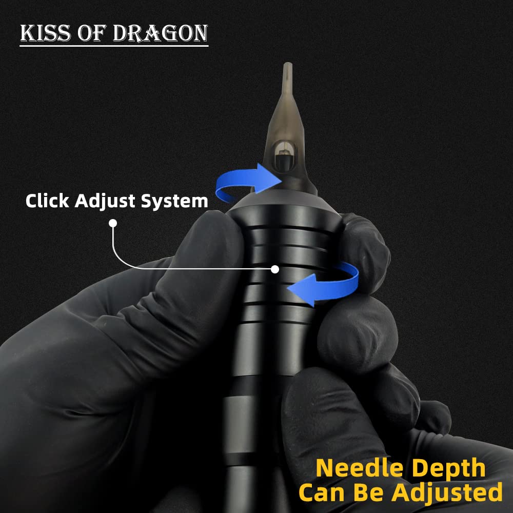 Tinta Kiss of Dragon incluida para practicar trazos y sombreado.