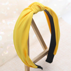 Kistreao diadema amarilla, empaque limpio ideal para regalo