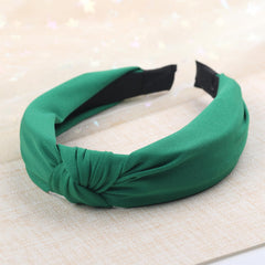 Diadema nudo verde de Kistreao, una talla única, ideal para uso diario