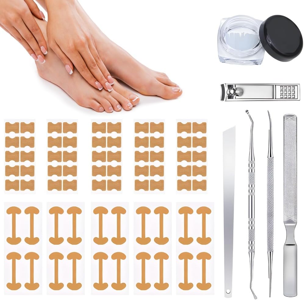 Set completo de pedicure profesional para tratamiento gradual en casa.