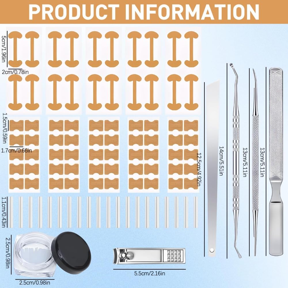 Uso en casa del kit profesional para cuidado de uñas encarnadas.