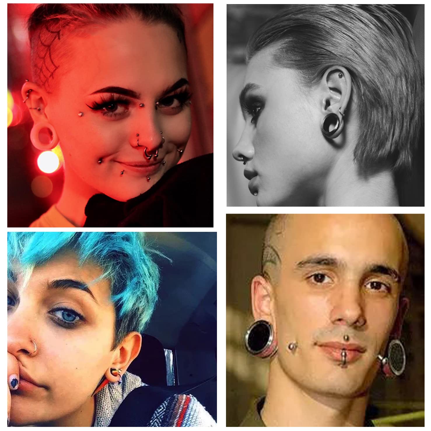 Acrílico y acero: clamp para septum, duradero y fácil de limpiar