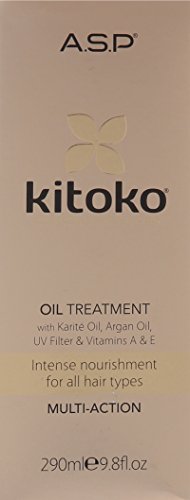 Kitoko Aceite 9,8 onzas: textura nutritiva para brillo ligero