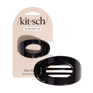 Clip plano Kitsch visto de frente para peinados elegantes.