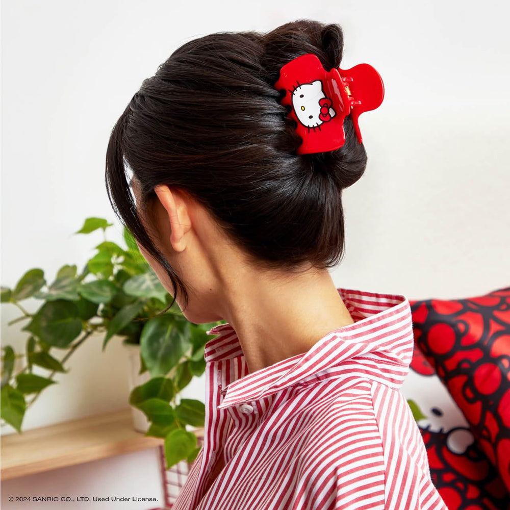 Diseño puffy único de Kitsch Hello Kitty para peinados llamativos