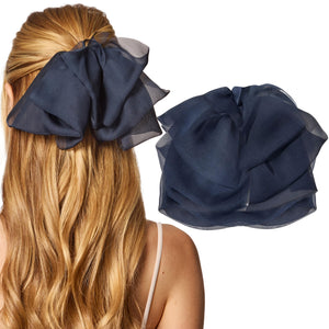 Kitsch Lazo de Cabello Azul Orquídea para un look elegante diario