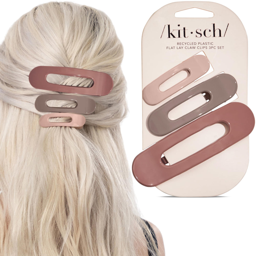 Kitsch pinzas planas regalo elegante para mujer