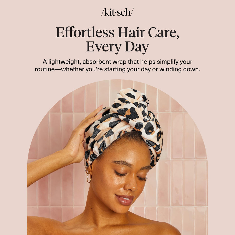 Kitsch: regalo ideal para mujeres, cuidado del cabello con estilo Leopardo.