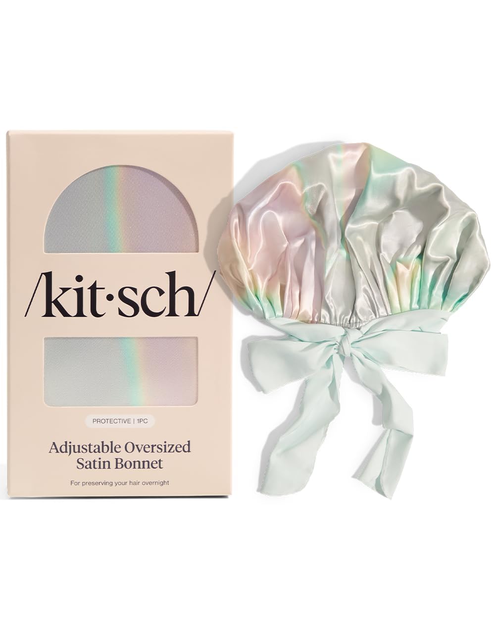 Gorro de satén Kitsch XL como regalo para mujeres que cuidan su cabello