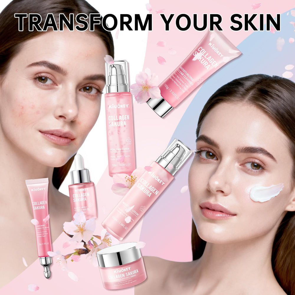 KIUORET Sakura crema ojos suaviza la mirada y aporta nutrición ligera.