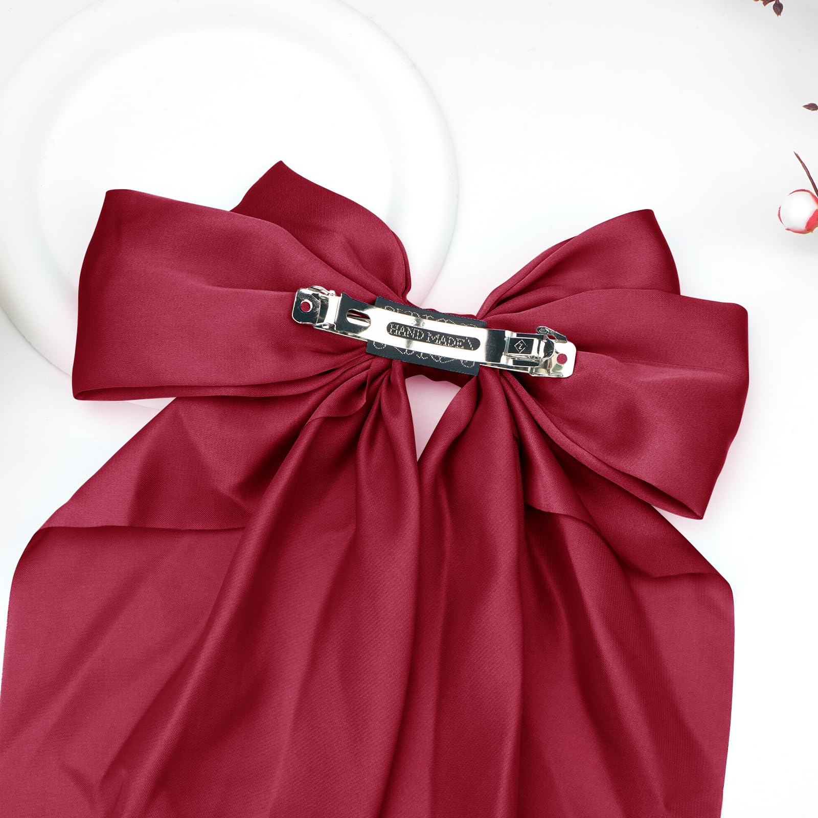 Kivzex lazo satinado ideal para bodas y fiestas, añade sofisticación al conjunto.