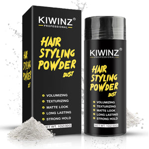 Kiwinz Professional Polvo texturizante ofrece volumen instantáneo para cabello masculino