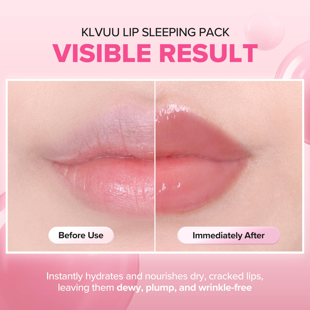 Klavuu Lip Mask Sleeping Pack, brillo natural para una sonrisa más luminosa