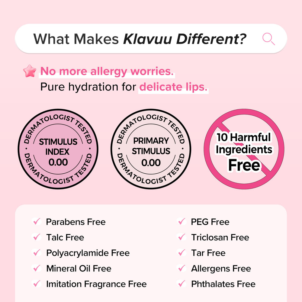 Klavuu Lip Mask Sleeping Pack, paso nocturno para labios suaves al despertar