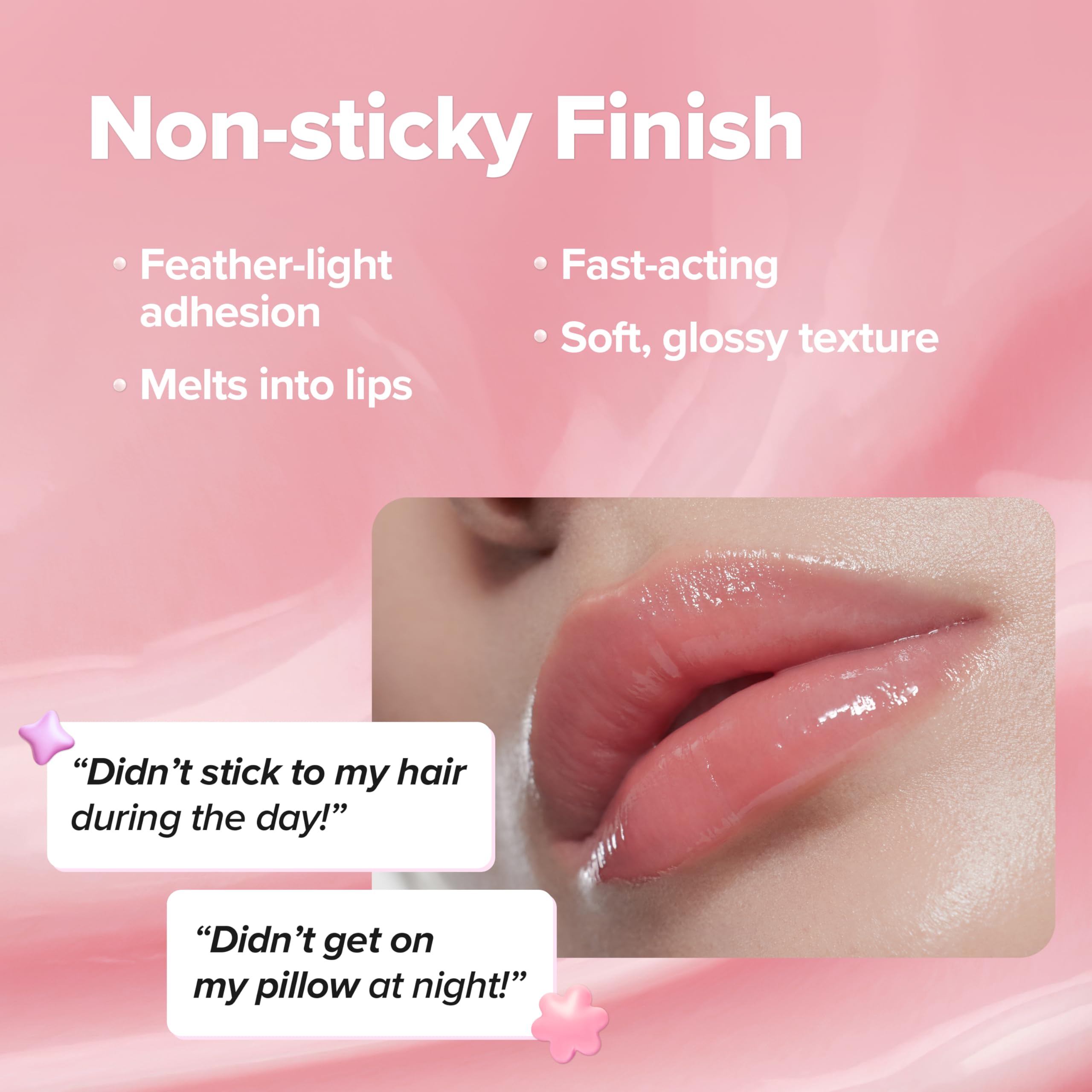 Klavuu Lip Mask Sleeping Pack, textura que se funde como aceite para labios jugosos