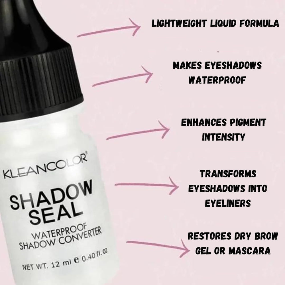 Kleancolor Shadow Seal mezcla pigmentos, colores más vibrantes.