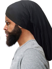 KLY Groups gorro elástico para rastas, talla extra larga, protege mechones durante el sueño.
