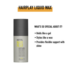 KMS Hairplay secado con secador para movimiento maleable.