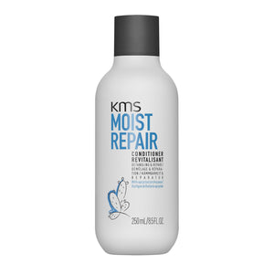 Acondicionador KMS MoistRepair 250 ml en bote, hidrata profundamente el cabello