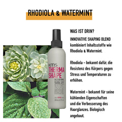 KMS ThermaShape Hot Flex Spray con fijación media para peinados.
