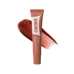KNEMO LipLock bote bálsamo labial rosa, hidratación para labios secos