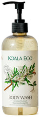 Koala Eco Body Wash Rosalina y Menta, botella para ducha aromática y refrescante.