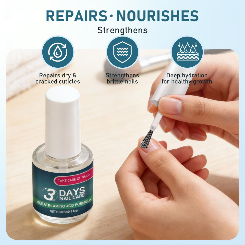 KOAVDMT mejora brillo natural y suavidad en uñas tras uso diario.