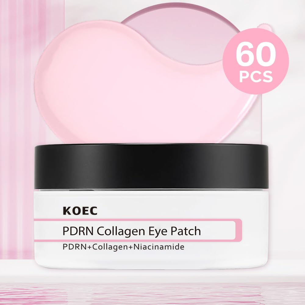 KOEC PDRN parches oculares, hidratación profunda para la zona de ojos