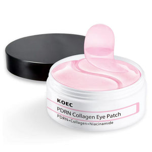KOEC PDRN parches oculares, uso nocturno para despertar con mirada descansada