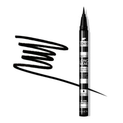 Kokie delineador impermeable con tinta ultra negra para un delineado duradero