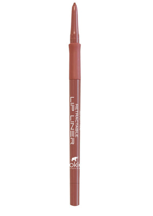 Kokie delineador labios mecánico Dusty Rose para definición suave y duradera