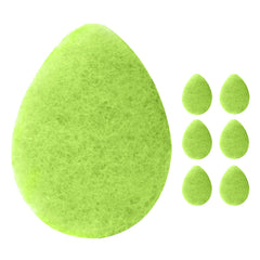 KOL discos exfoliantes faciales con aloe para limpieza suave diaria.