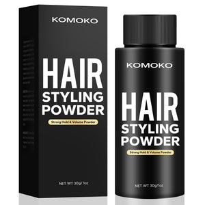 Polvo Komoko para hombres con volumen visible y cuerpo